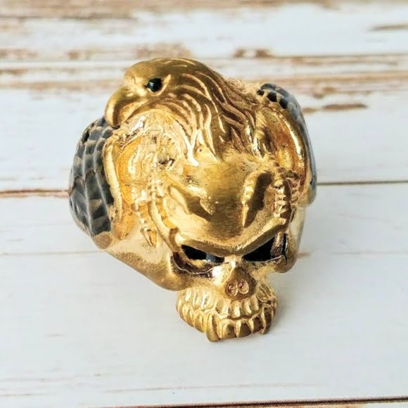 The Girl With Kaleidoscope Eyes Other - Sky Rider Sterling Silver Ring